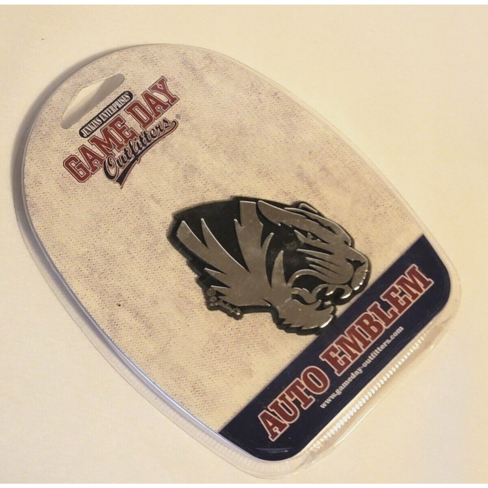 Missouri Tigers Game Day Outfitters Auto Car Emblem Team Logo